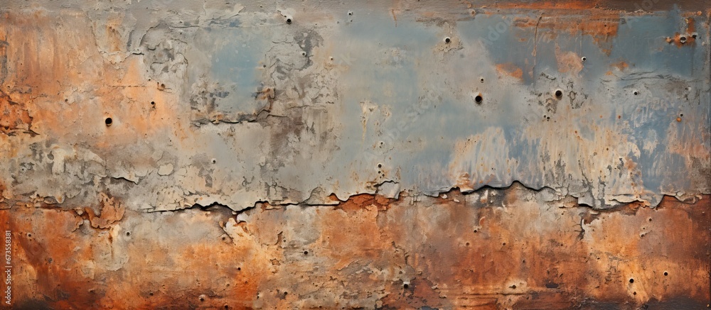 Rust has severely corroded the steel sheet s surface