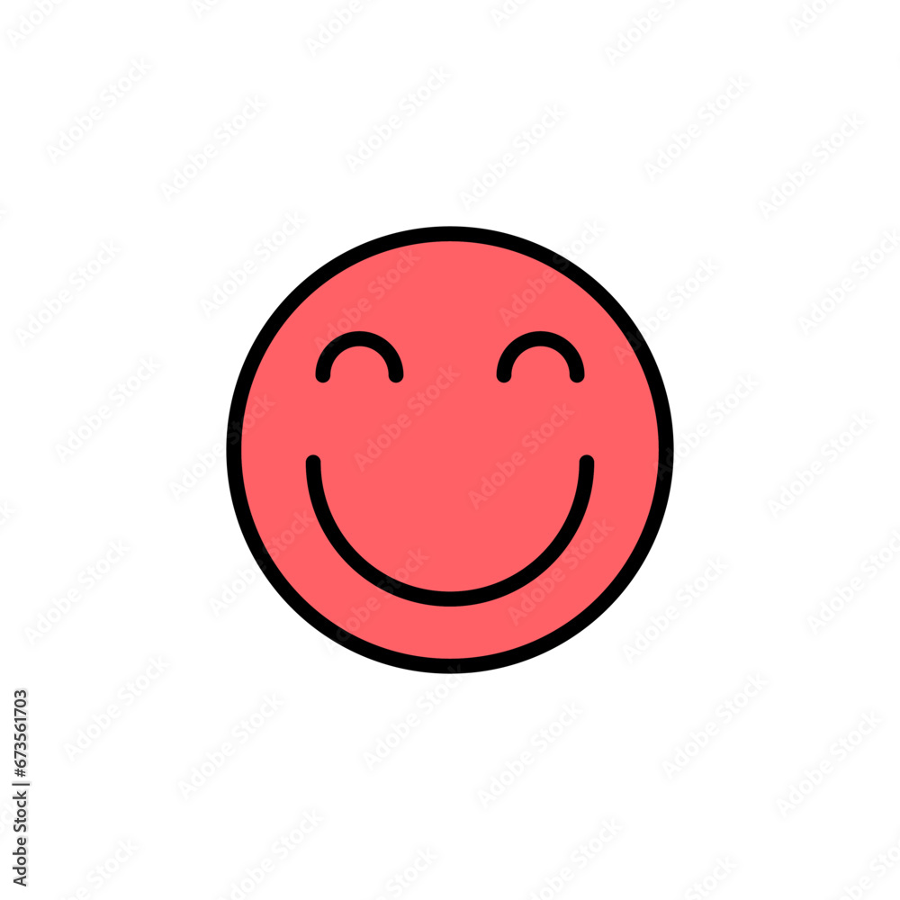 smile icon set illustration. smile emoticon icon. feedback sign and symbol