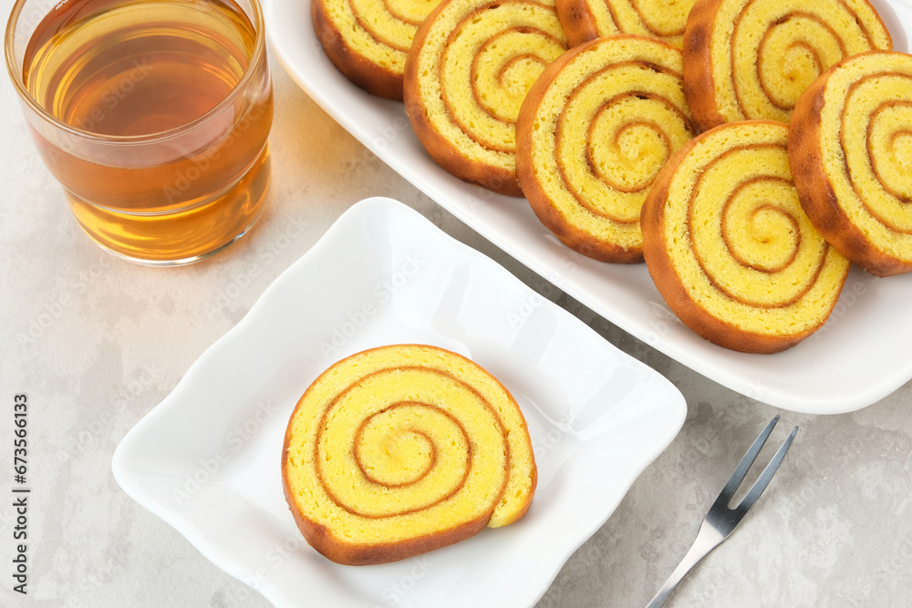 Lapis Legit, Spekuk or Spekkoek, delicious Indonesian cake
Lapis Legit, Spekuk or Spekkoek, delicious Indonesian cake
