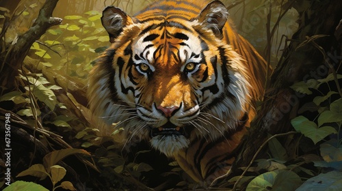 Tigers profile © eye-catching