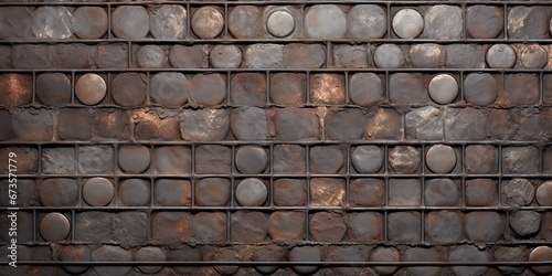 Metal texture, created by AI photo