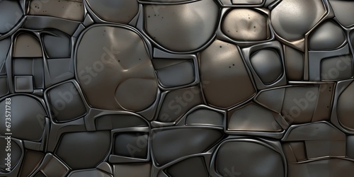 Metal texture, created by AI photo