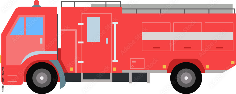 Fire truck illustration Fire truck illustration