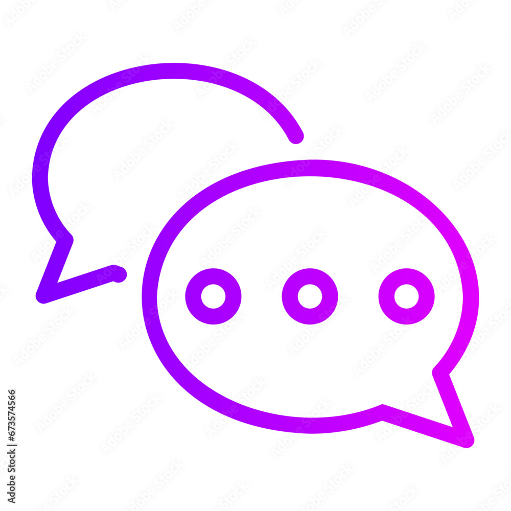 comment gradient icon comment gradient icon