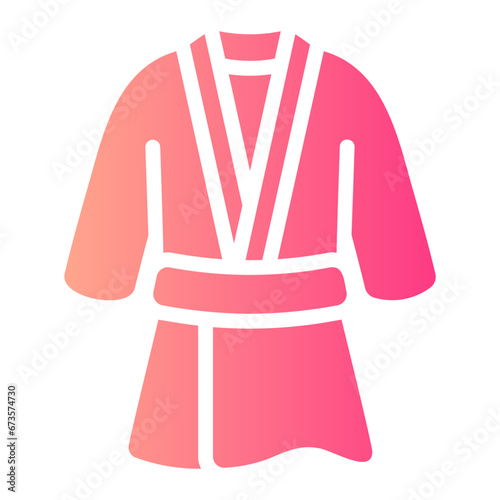 bathrobe Gradient icon