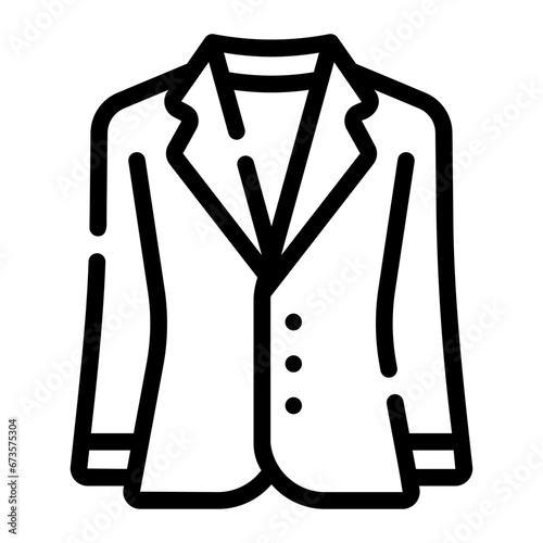 blazer Line Icon