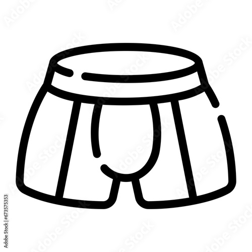 underpants Line Icon
