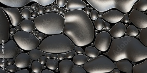 Stainless steel texture, created by AI photo