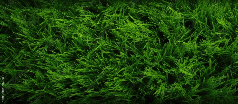 Design details of the grassy texture found in a springtime field