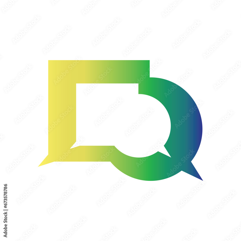 Fototapeta premium bubble logo and symbol images illustration