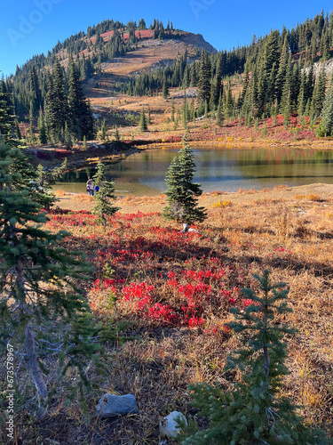 autumn in the mountains