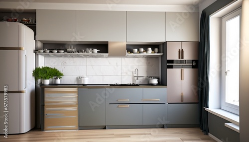 modern minimalist kitchen, minimalist kitchen with white walls, minimalist kitchen furniture, minimalist apartment kitchen