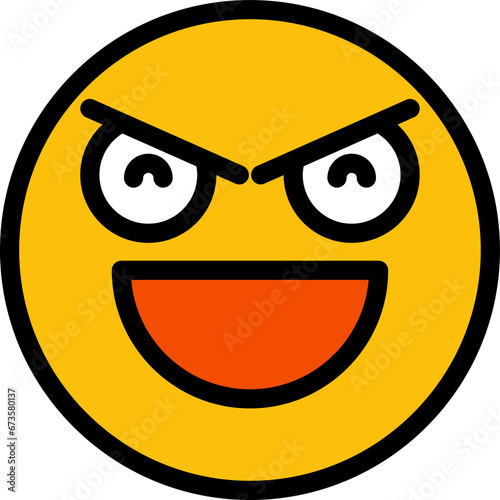 Smile Emoji Illustration 