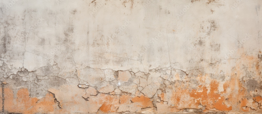 Obraz premium A section of a wall that has scratches and cracks but it is suitable for being used as a background