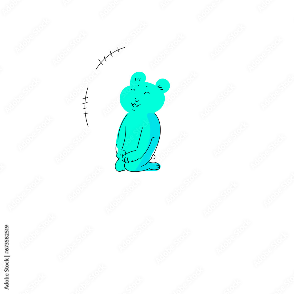 笑いくま 笑いくま