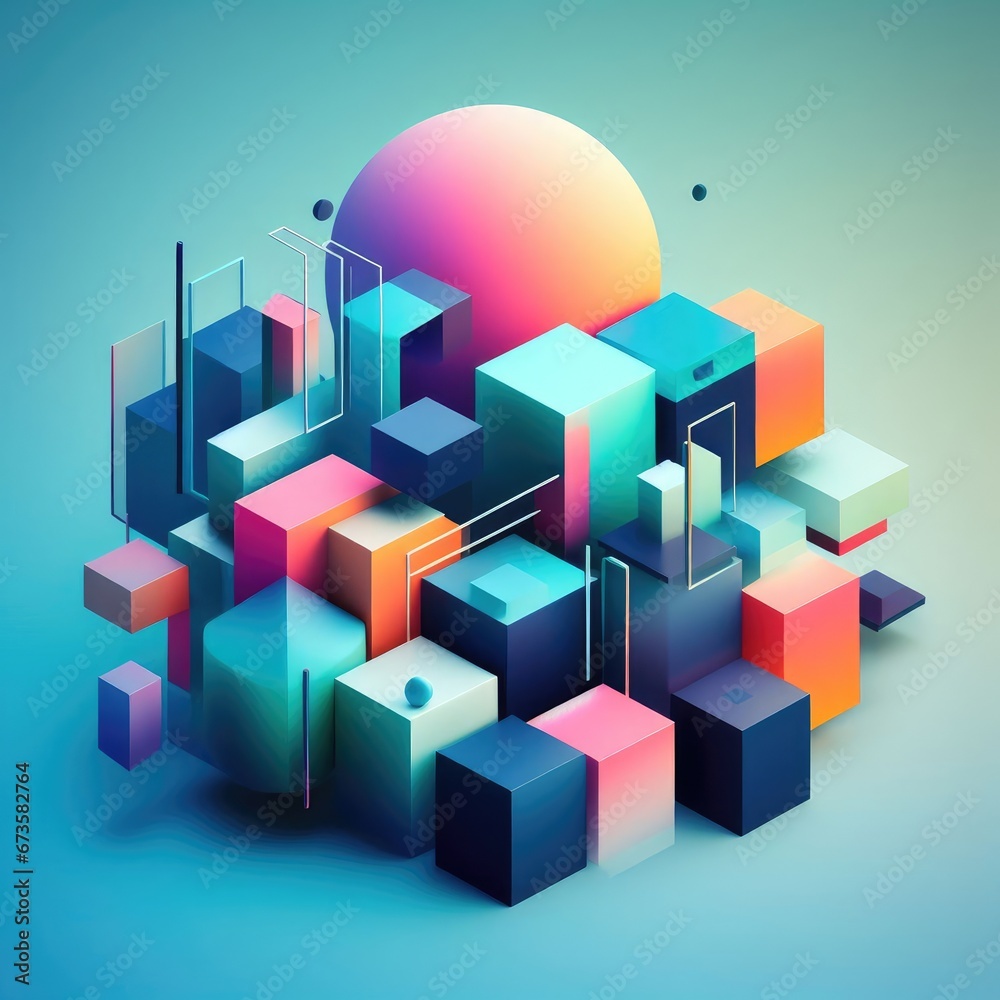 Floating Cubes and Celestial Sphere Floating Cubes and Celestial Sphere