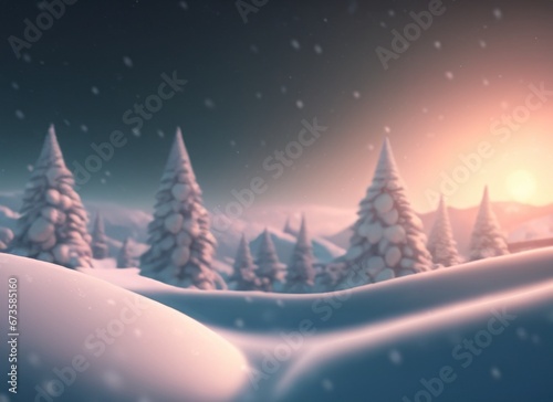 end of year snow season, winter on christmas eve, Beautiful tree in winter landscape, season, snow, end of year, new year, christmas, christmas eve © yogia10