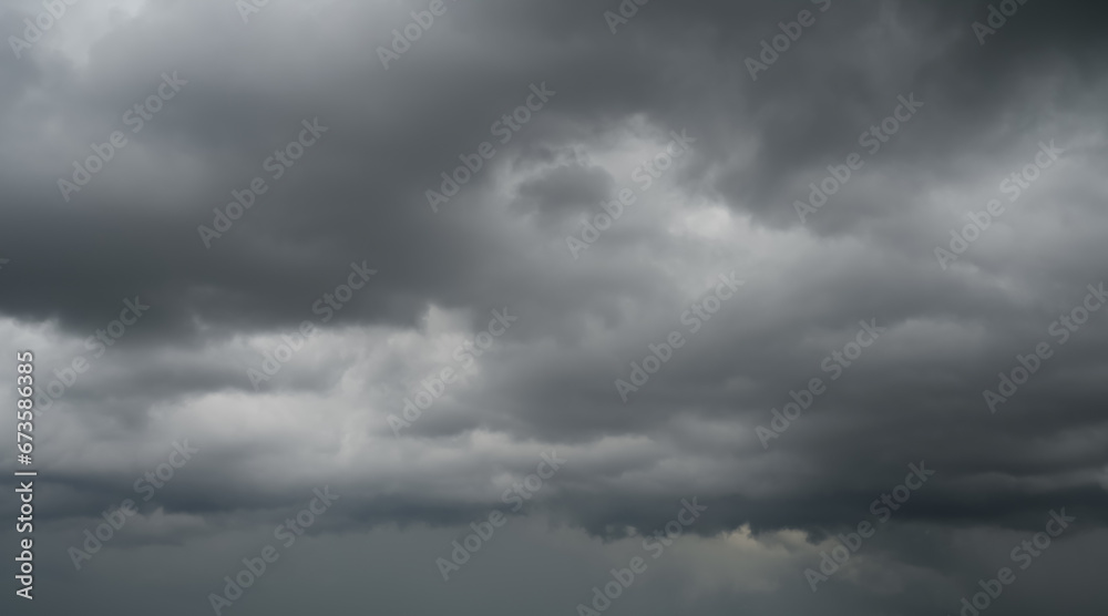 Obraz premium storm clouds timelapse