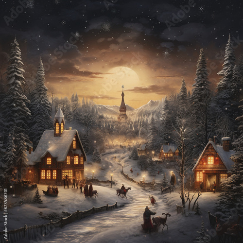 Nordic Christmas Town