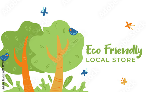 High quality environmentally friendly local store