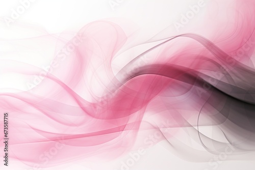 Pink smoke on a white background, light abstract texture, print, banner © Tata Che