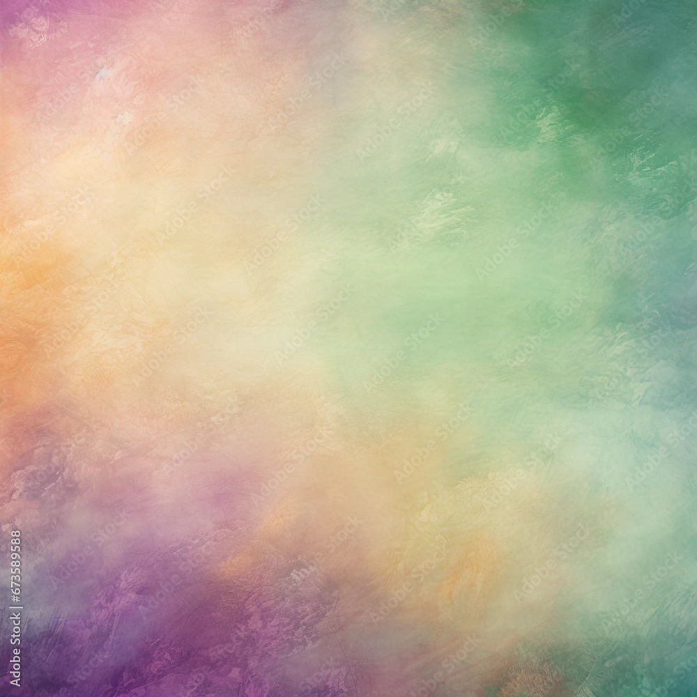 Textured Purple, Yellow and Green Pastel Background