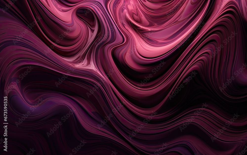 Obraz premium abstract background in purple smooth waves texture. 