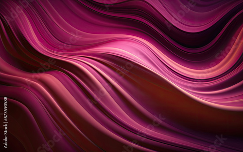 abstract background in purple smooth waves texture. 