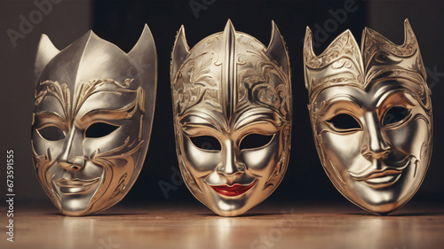 comedy and tragedy mask hd wallpaper