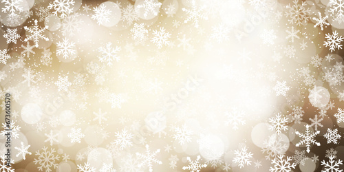 クリスマス　雪　冬　風景　背景