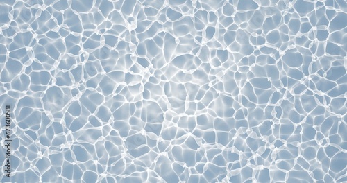 Abstract wavy surface and caustics texture background. 3D rendering.