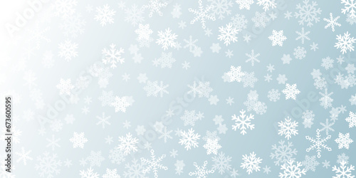 クリスマス　雪　冬　風景　背景
