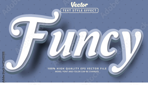 Funcy text effect, editable text effect and glossy photo