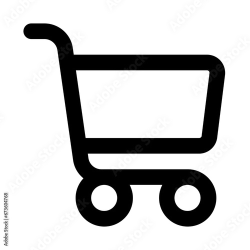 cart line icon photo