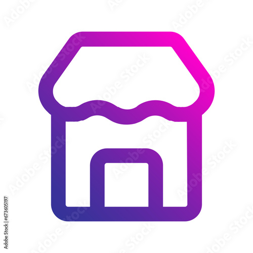 marketplace line icon