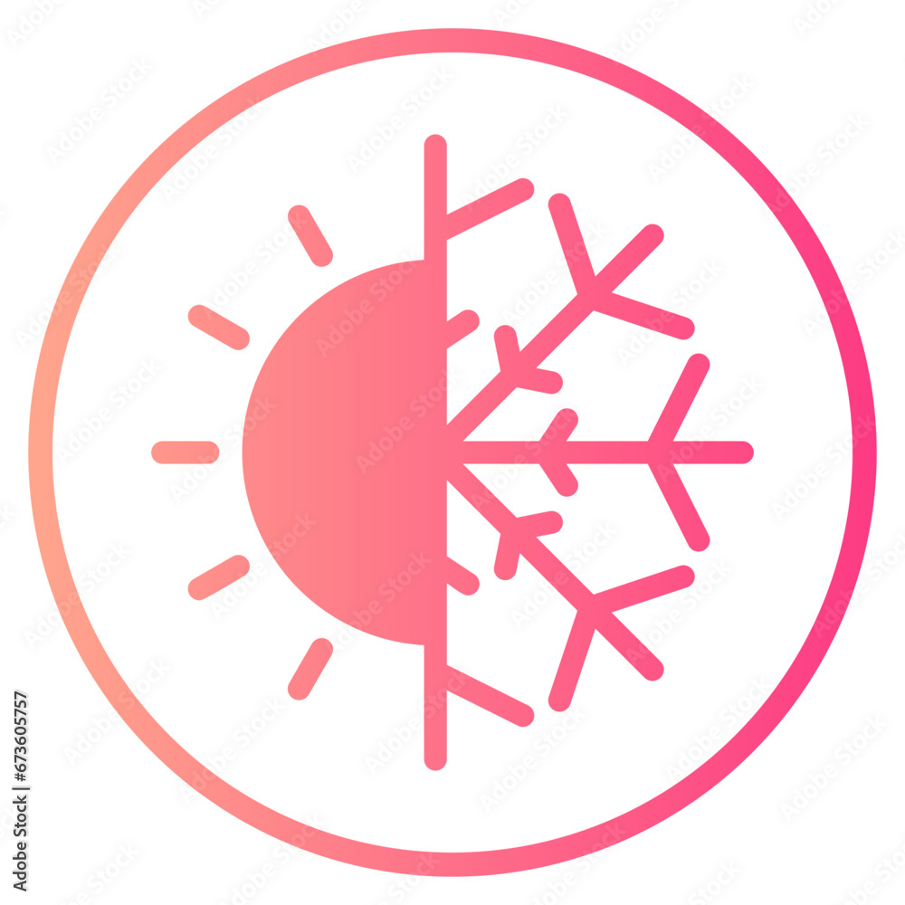 season gradient icon season gradient icon