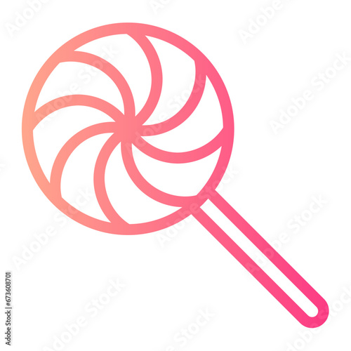 lollipop gradient icon