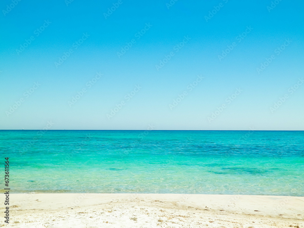 Beach in Vada, Italy.