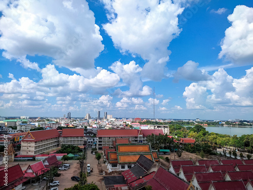 view from the roof of the temple