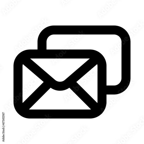 emails line icon