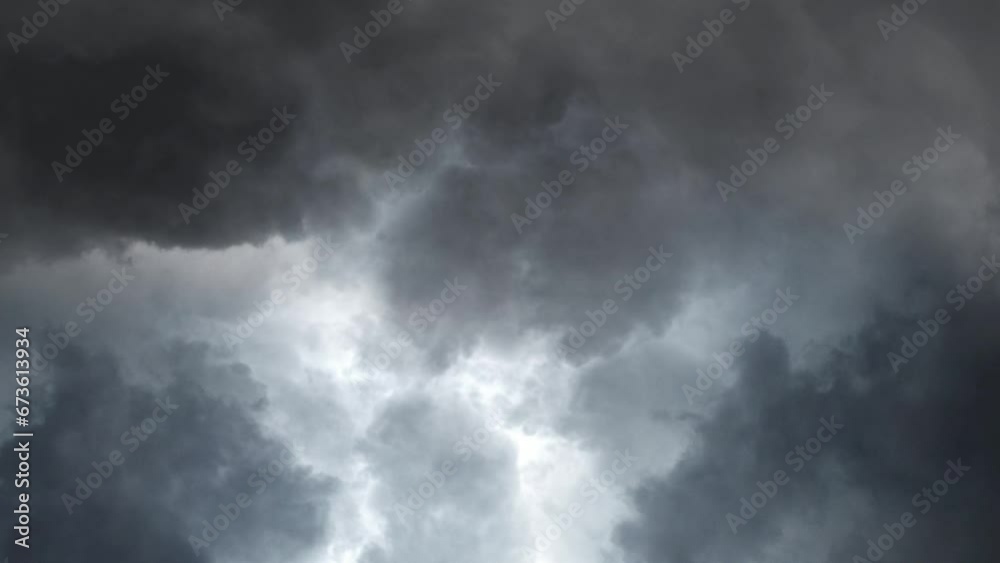 view of a thunderstorm that flashed across the dark sky view of a thunderstorm that flashed across the dark sky