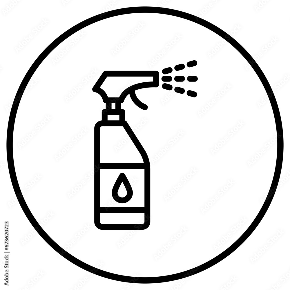 Spray Vector Icon Design Illustration Spray Vector Icon Design Illustration