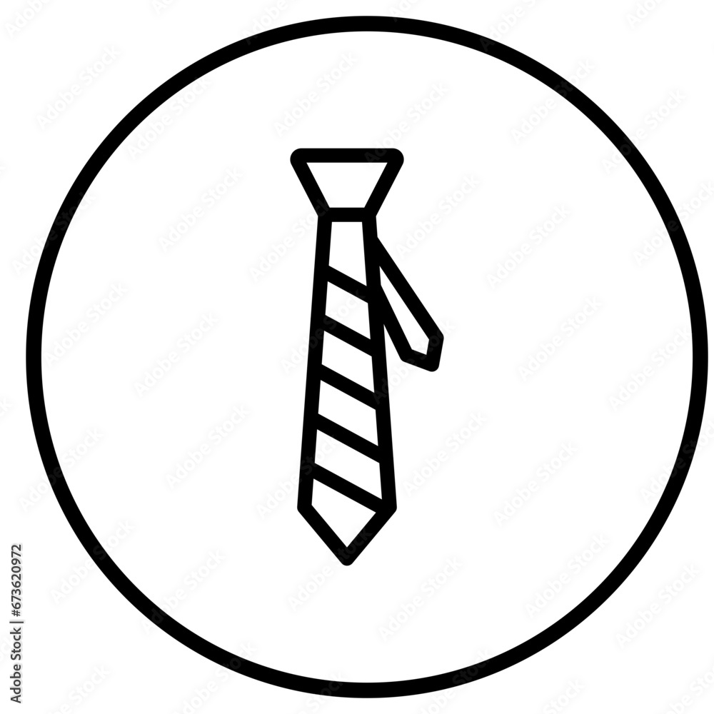 Tie Vector Icon Design Illustration Tie Vector Icon Design Illustration
