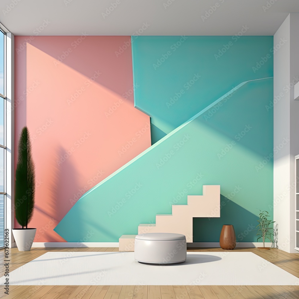 Living room decoration art, created by AI Living room decoration art, created by AI