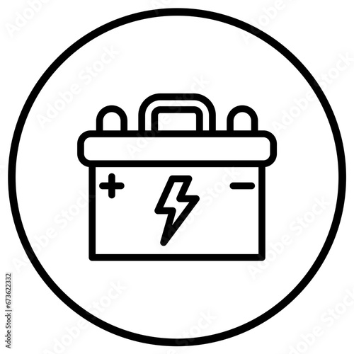 Battery Vector Icon Design Illustration