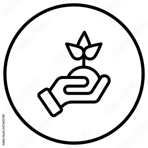 Replant Vector Icon Design Illustration