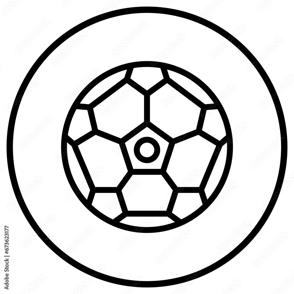 Football Vector Icon Design Illustration Football Vector Icon Design Illustration