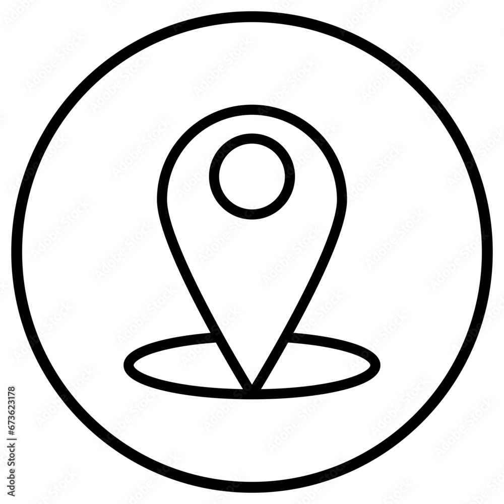 Sport location Vector Icon Design Illustration Sport location Vector Icon Design Illustration