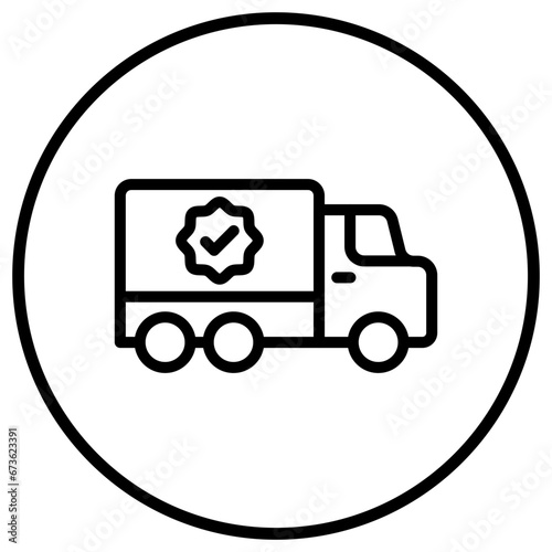 Shipping Vector Icon Design Illustration