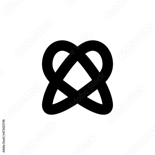 Modern a letter love company logo design